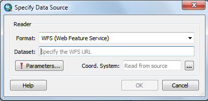 ArcMap Specify Data Source dialog